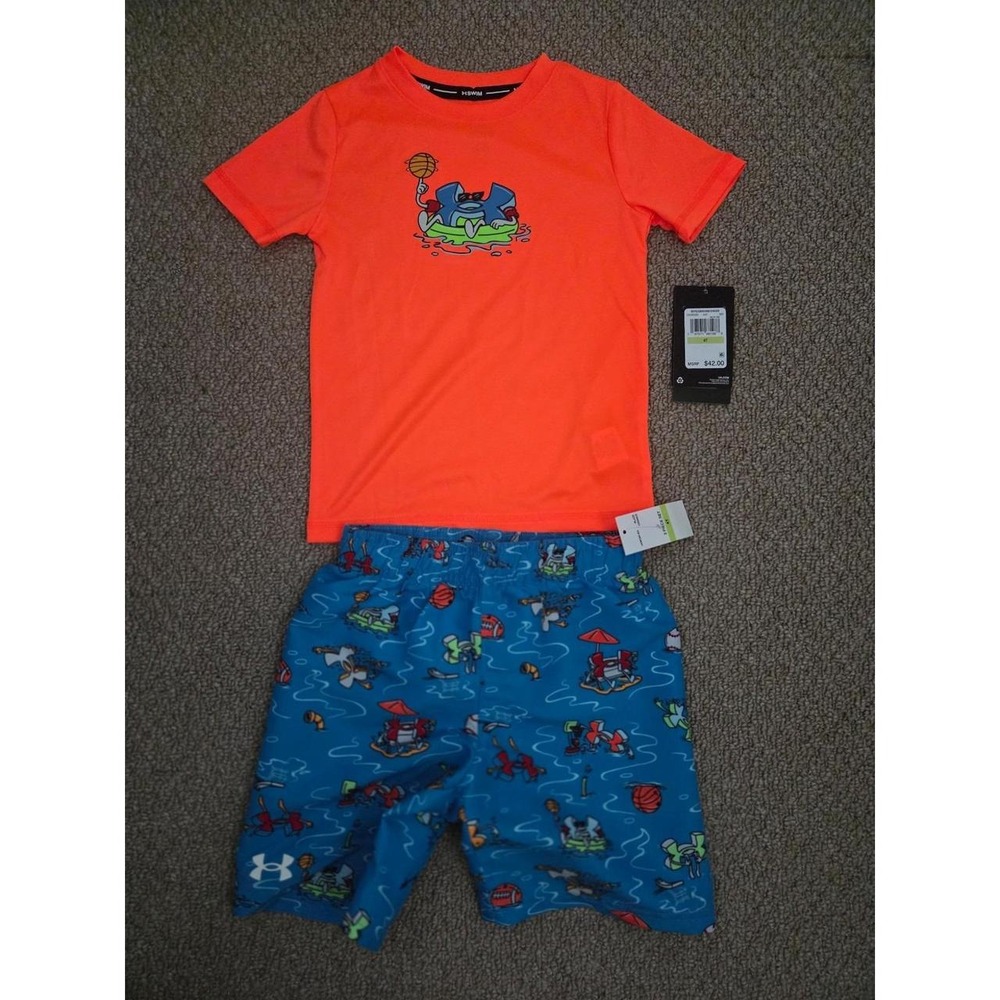 Under amrour toddler boy swimsuit 4t